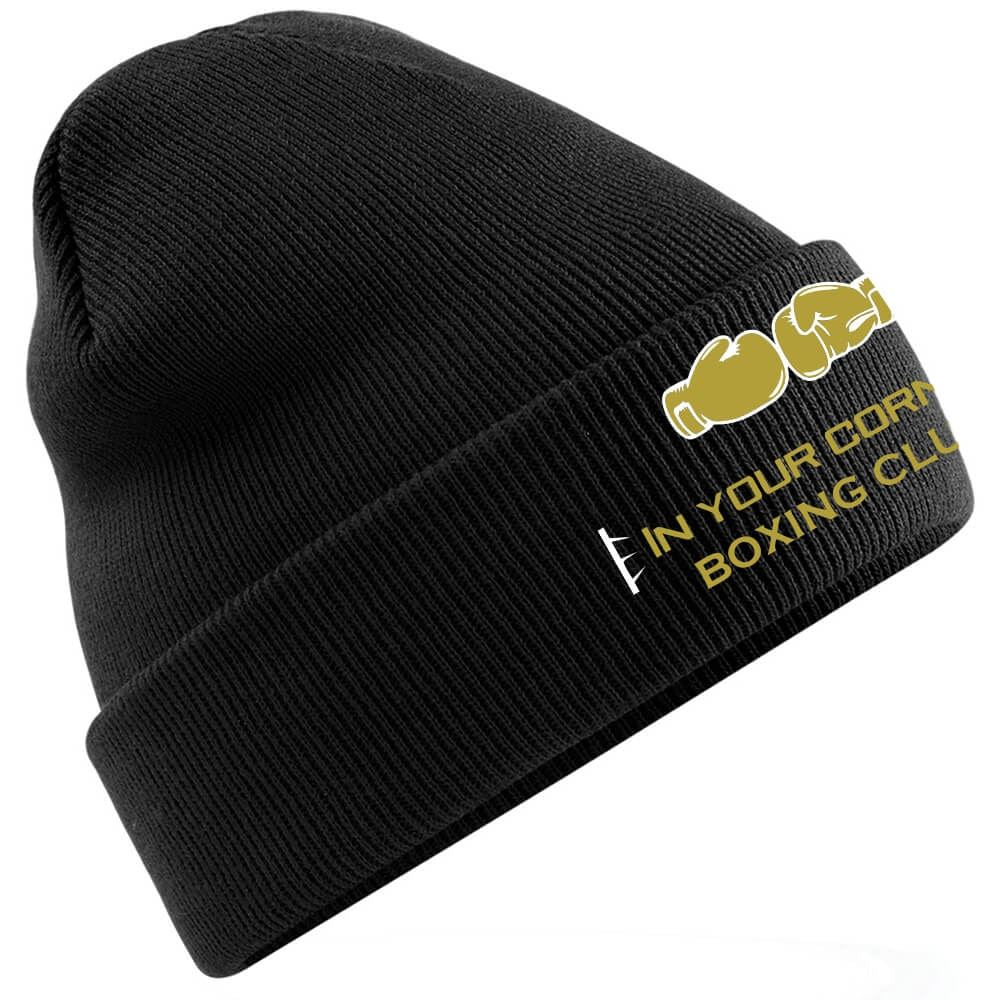 In Your Corner Boxing Club Beanie Black