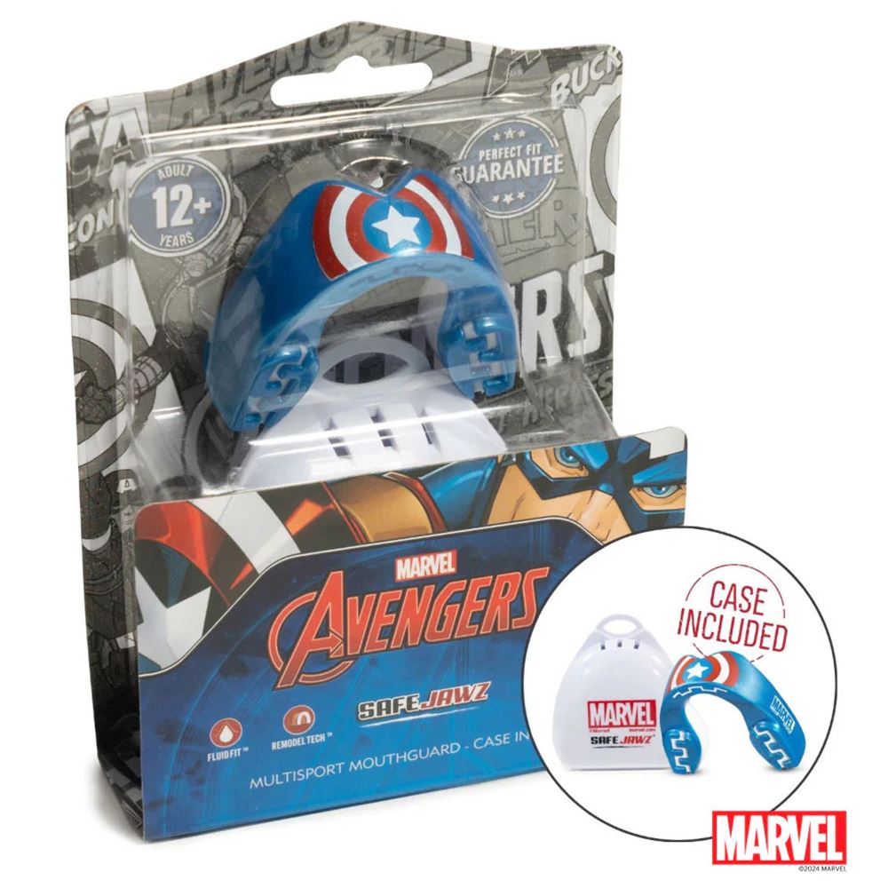 Safejawz Marvel Captain America Mouthguard