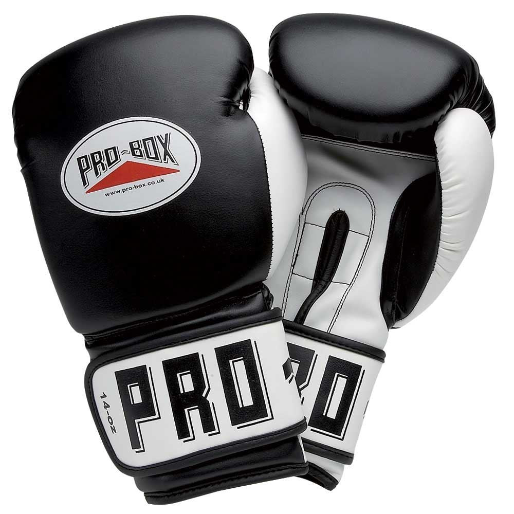 Pro Box Club Essential Pu Training Gloves Black