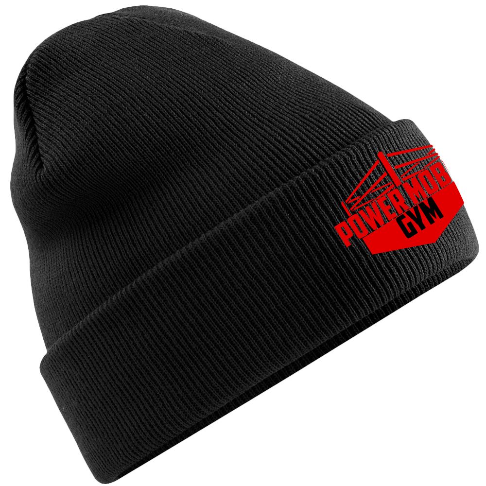 Power Mobile Gym Beanie Black