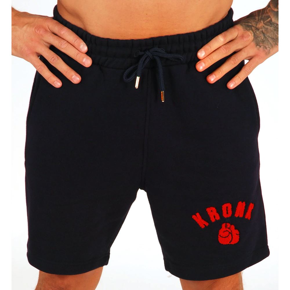 KRONK One Colour Gloves Jog Shorts Towelling Applique Logo