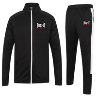 Thumbnail for Boxfit Embroidered Logo Slim Fit Poly Tracksuit