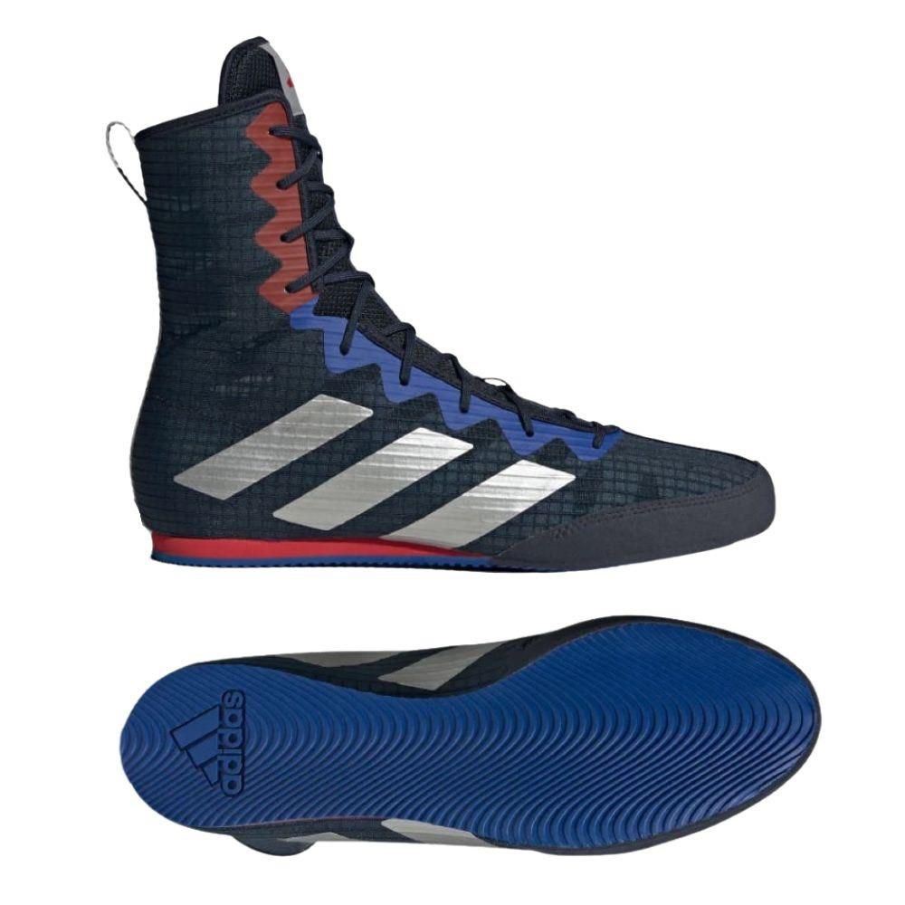 ADIDAS BOX HOG 4 BOXING BOOTS NAVY