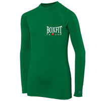 Thumbnail for Boxfit Kids Rhino Small Logo L/S Base Layer