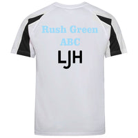 Thumbnail for Rush Green ABC Contrast Poly T-Shirt