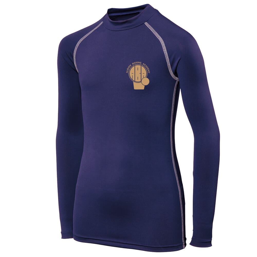 Albion Boxing Academy Kids Ls Base Layer