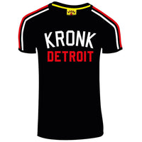 Thumbnail for Kronk Iconic Detroit 2 Colour Applique Slim Fit T-Shirt