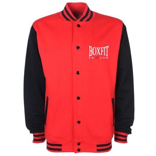 Boxfit Branded Varsity Jacket