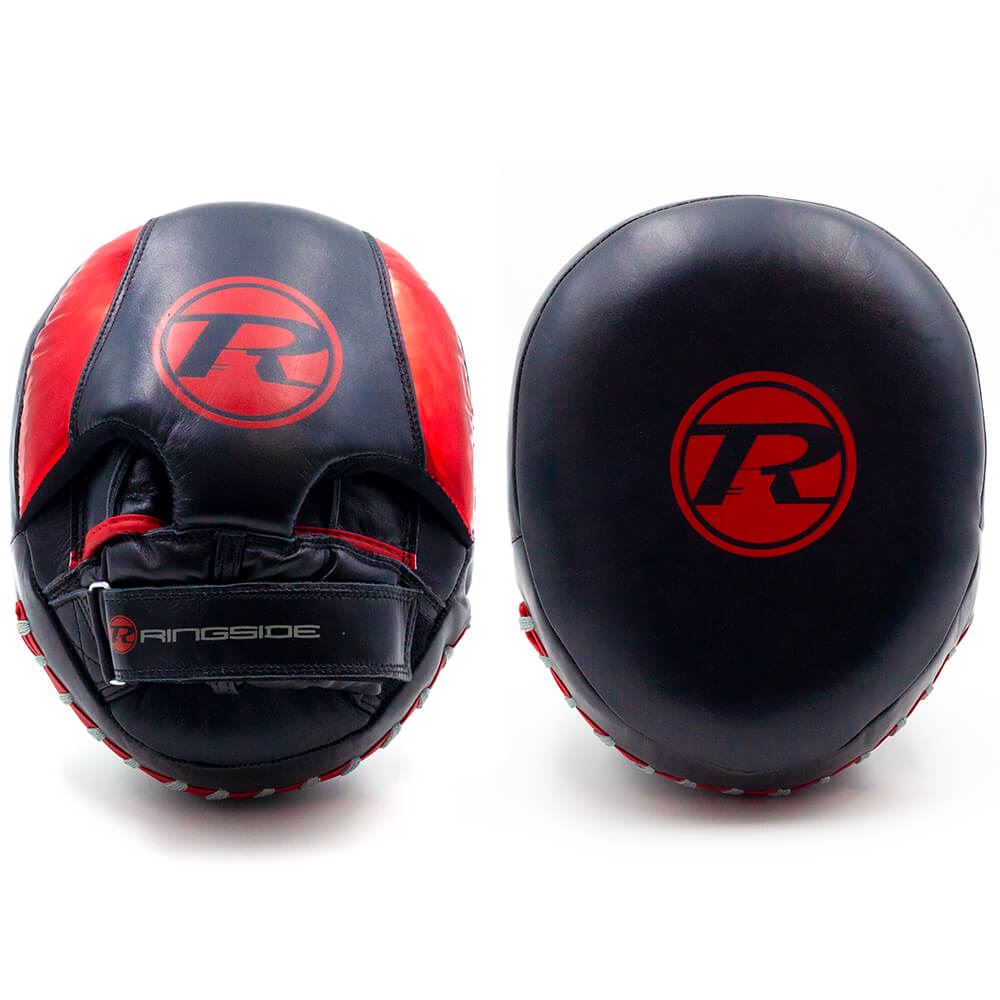 Ringside Elite Air Pads Black/Metallic Red