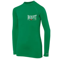 Thumbnail for Boxfit Kids Rhino Small Logo L/S Base Layer