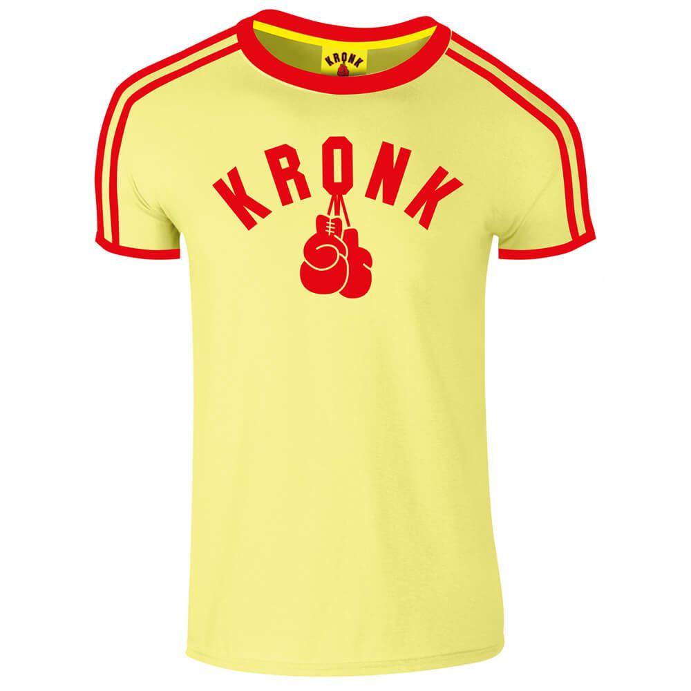 Kronk One Colour Gloves Applique Slim Fit T-Shirt