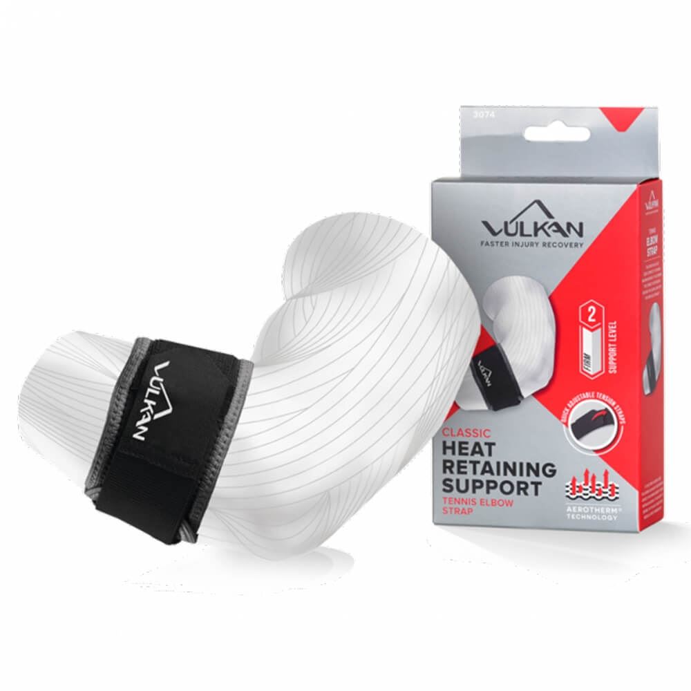 Vulkan Classic Tennis Elbow Strap Black