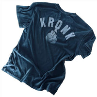 Thumbnail for Kronk Faded G Loose Fit Vintage Wash T-Shirt