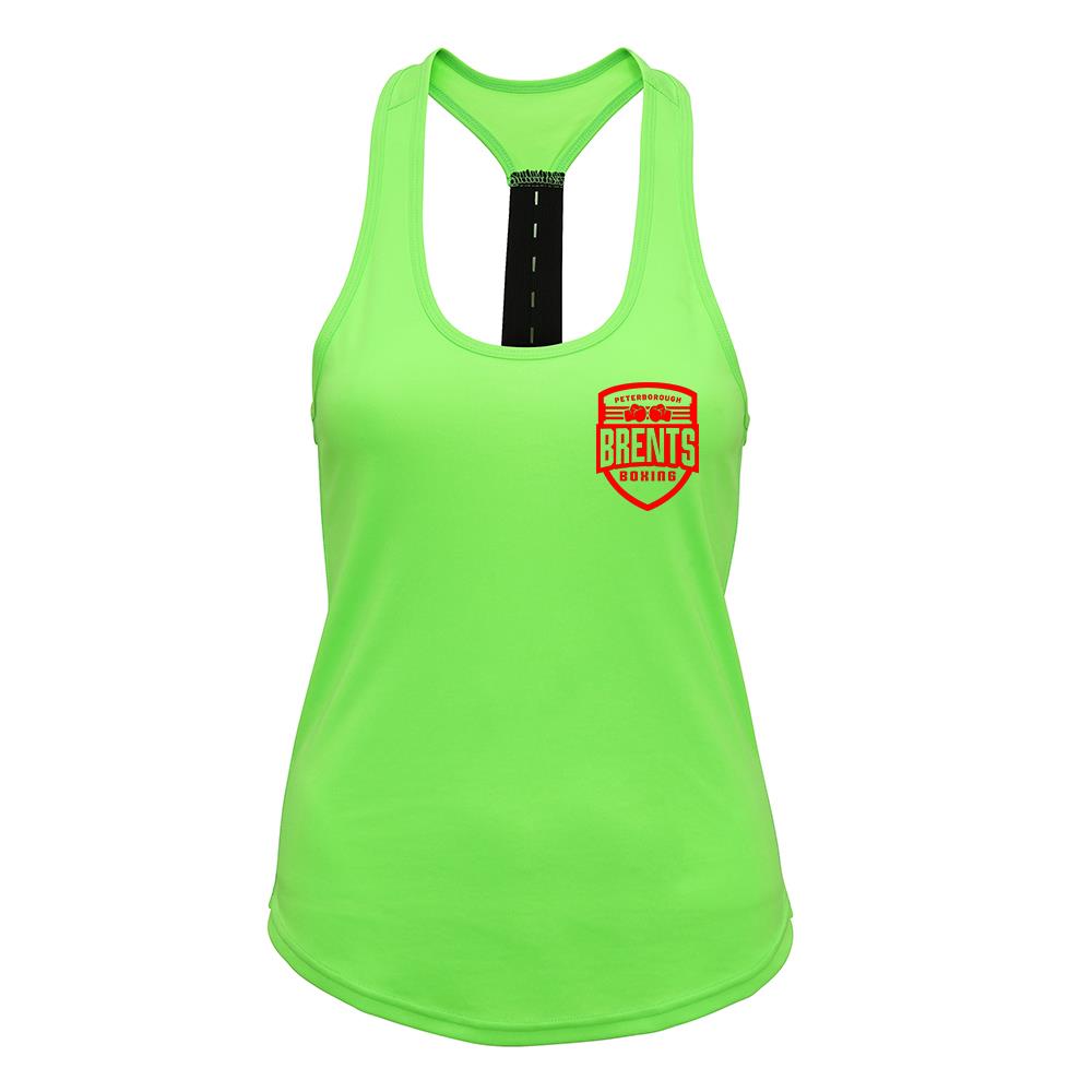 Brents Boxing Peterboro Womens Performance Strap Back Vest