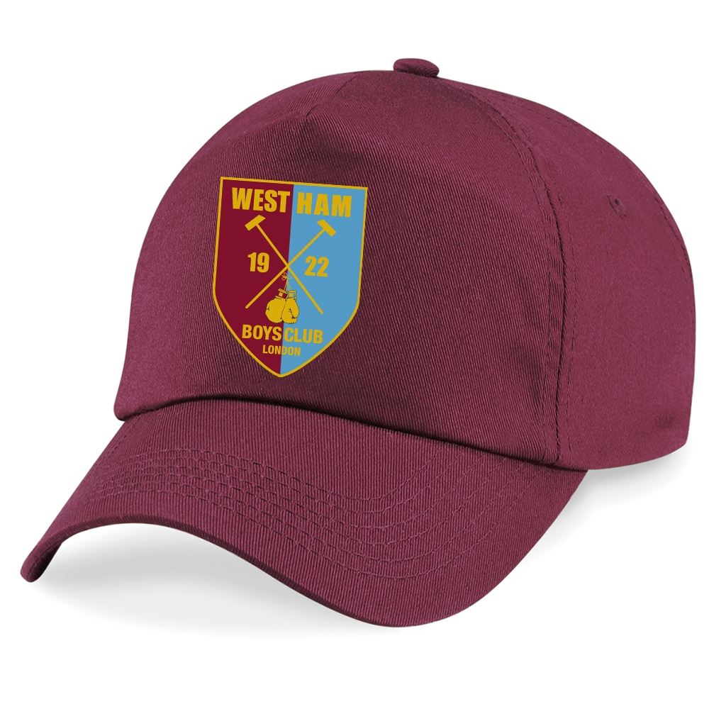 West Ham Boys Club Baseball Cap Claret