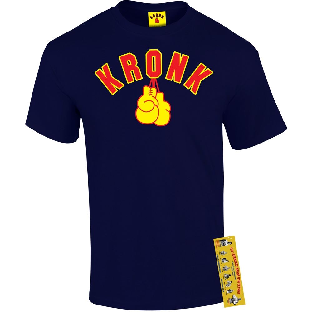 Kronk Gloves Tee Navy Shirt