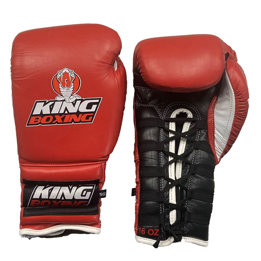 King Boxing Elite Spar Mk11 Lace-Ups Gloves