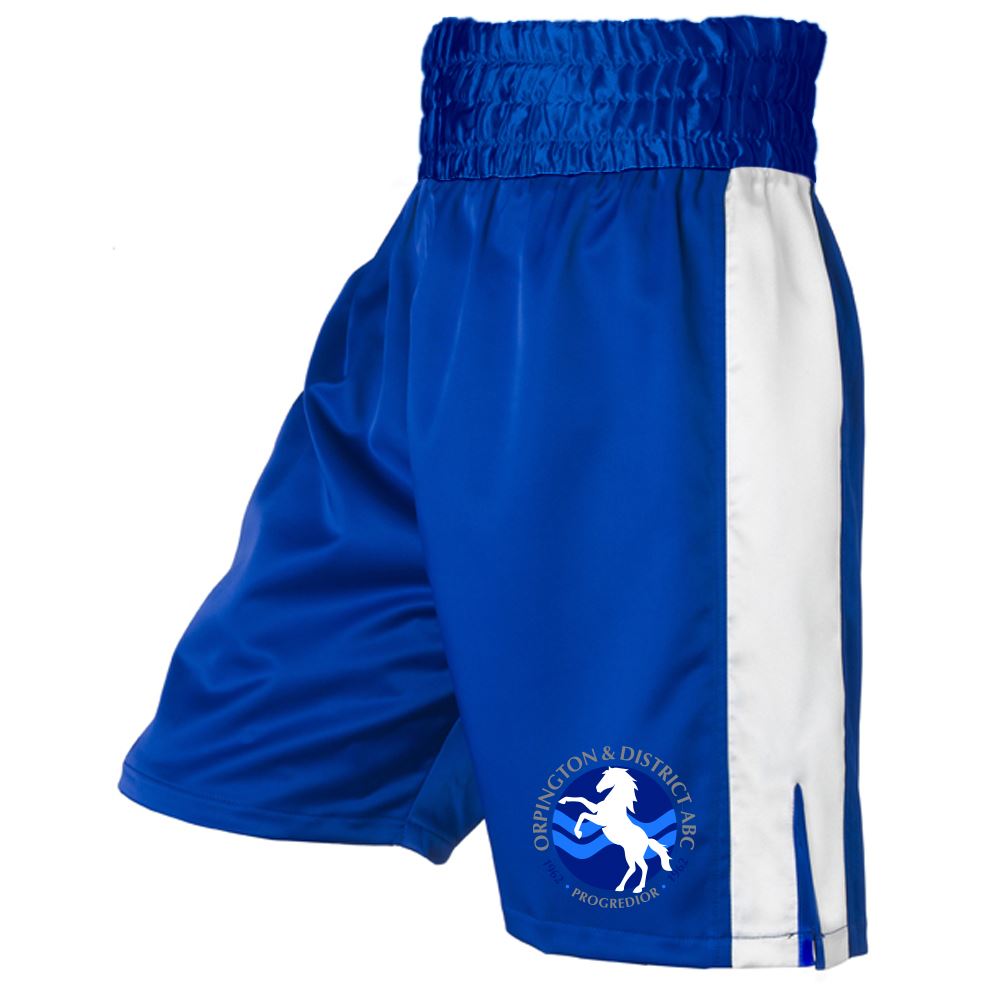 Orpington & District ABC Stripe Satin Boxing Shorts