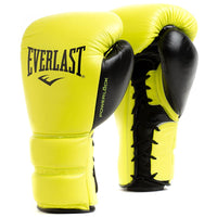 Thumbnail for Everlast Powerlock 2 Pro Laced Leather Training Gloves