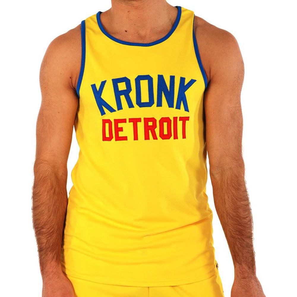 Kronk Iconic Detroit Applique Training Gym Vest