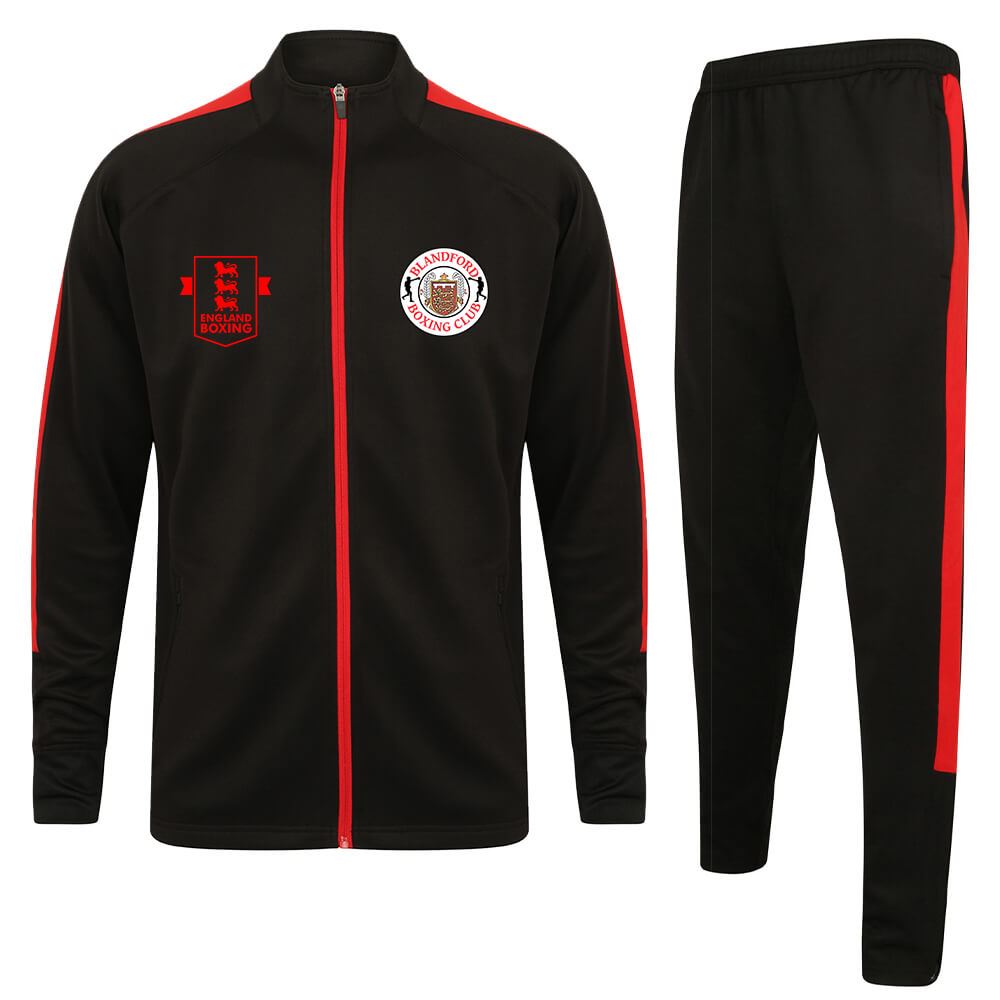 Blandford Boxing Club Slim Fit Poly Tracksuit