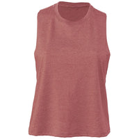 Thumbnail for Bxf Womens Cropped Racerback Tank