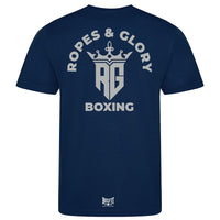 Thumbnail for Ropes & Glory Boxing Kids Poly T-Shirt