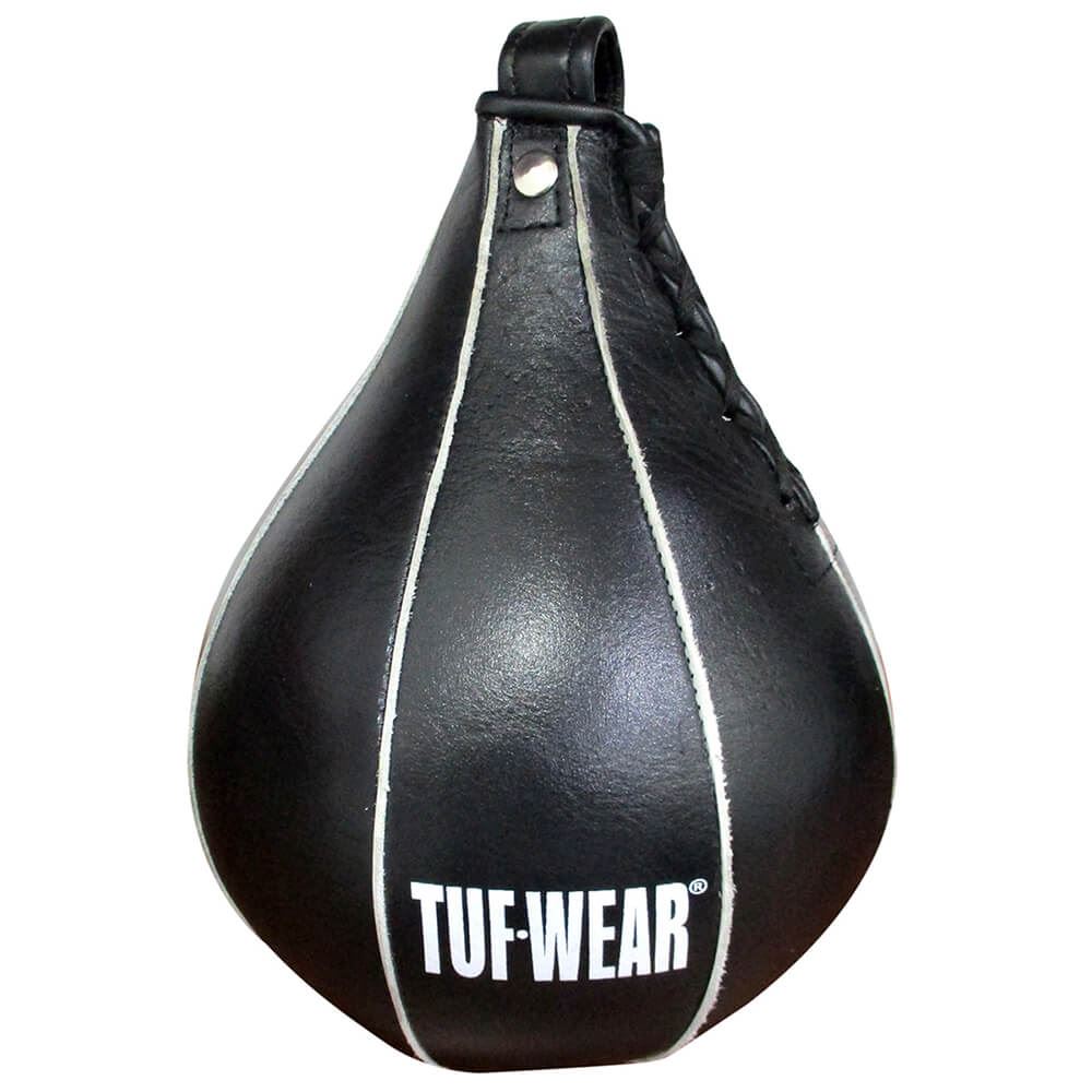 Tuf Wear All Black Hide Leather Speedball Black