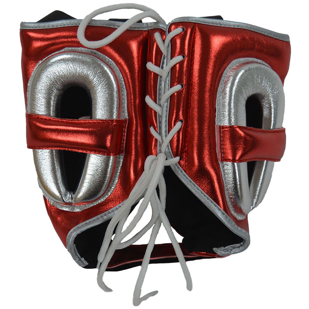 EXCLUSIVE ADIDAS PRO LINE METALLIC HEAD GUARD - RED