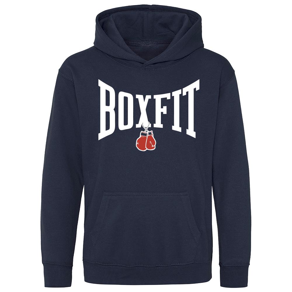 Boxfit Junior Large Logo Branded Hoodie