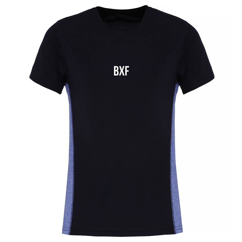 Bxf Womens Contrast Performance Panelled Tee