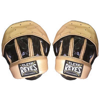 Thumbnail for Cleto Reyes High Performance Punch Mitts Black/Gold