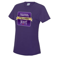 Thumbnail for #Togetherwebox Poly Tee Purple Large