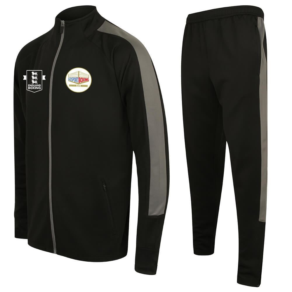 Gosport Boxing Club Slim Fit Poly Tracksuit