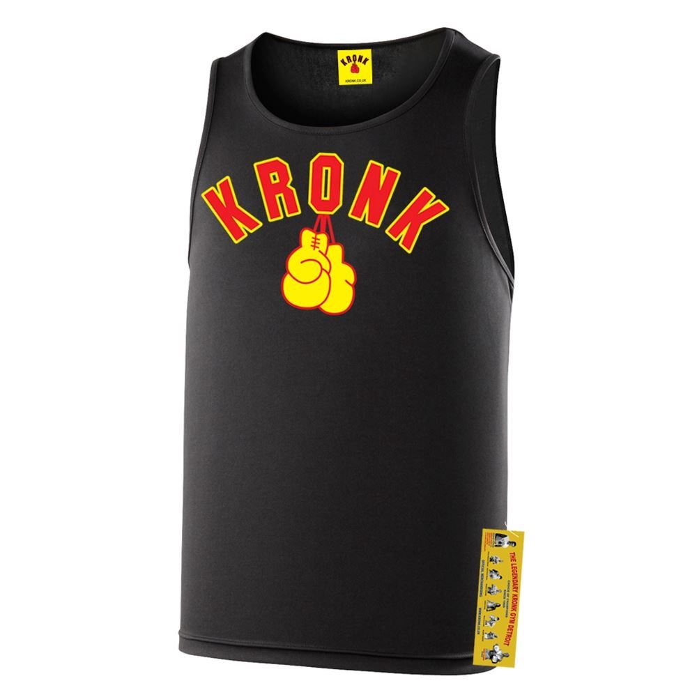 Kronk Gloves Black Training Vest