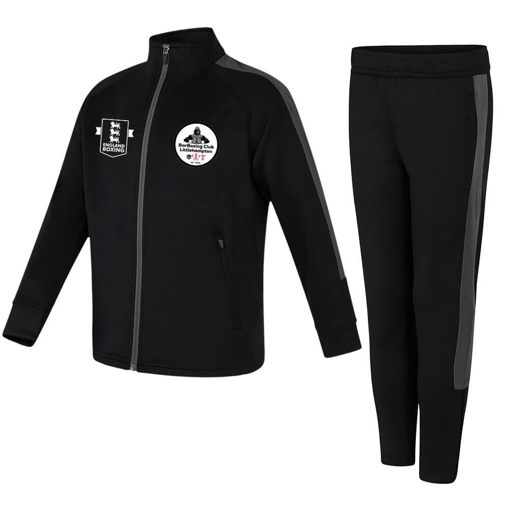 Barboxing Club Kids Slim Fit Poly Tracksuit