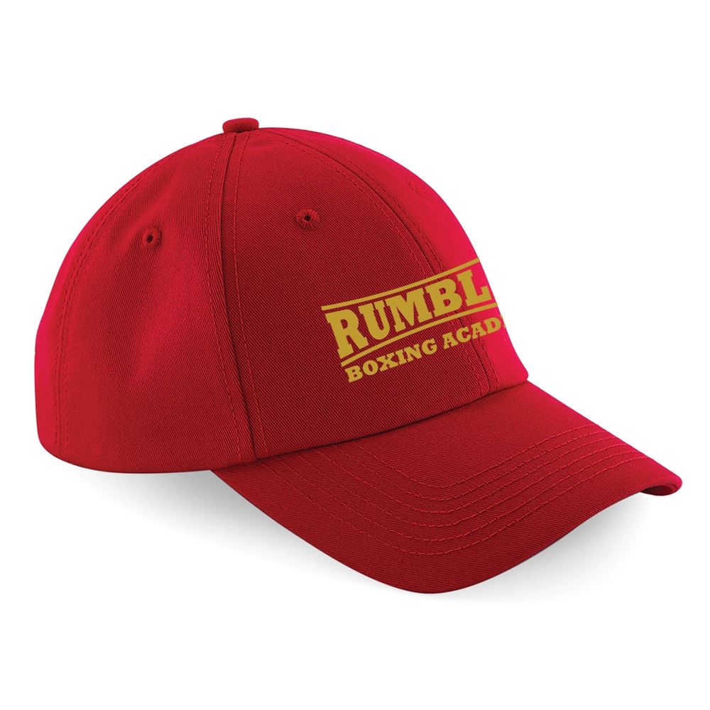 Rumbles Boxing Club Baseball Cap Red