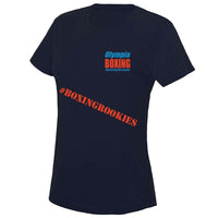 Thumbnail for Olympia Boxing Womens Poly T-Shirt #Boxingrookies