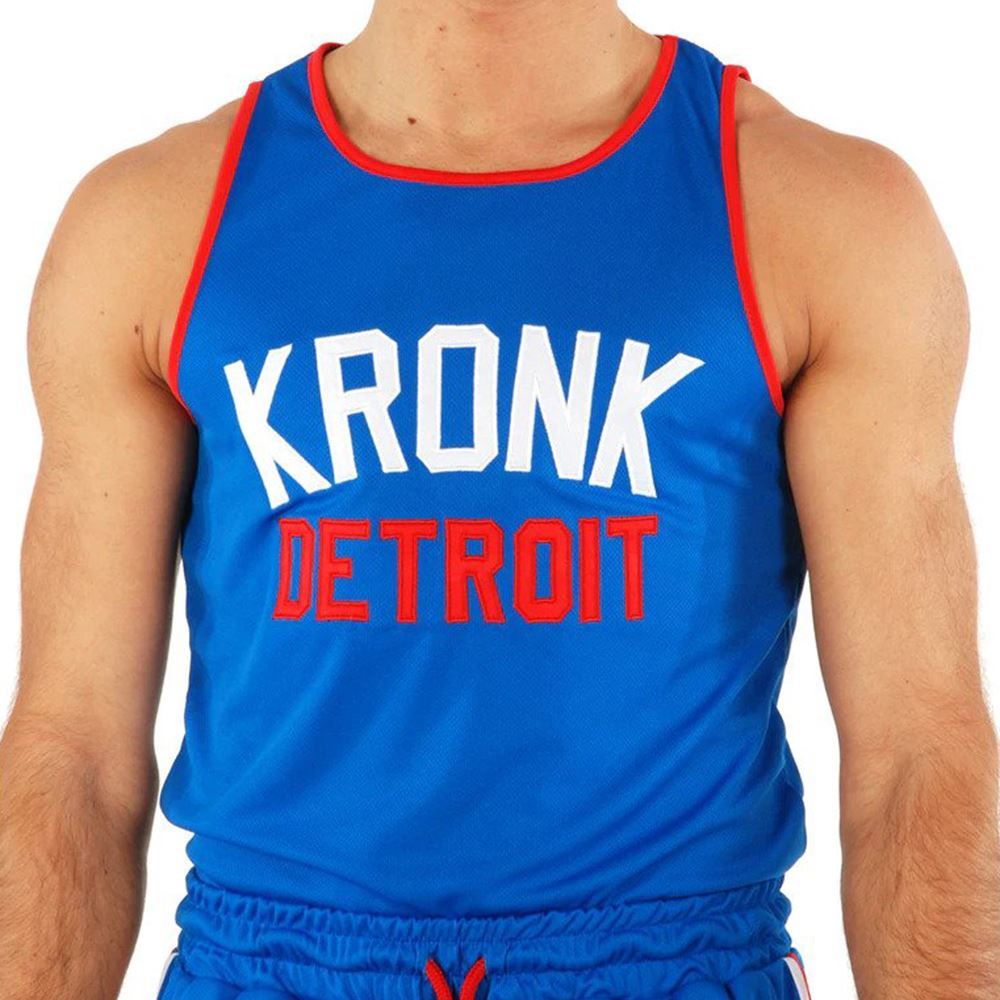 Kronk Iconic Detroit Applique Training Gym Vest