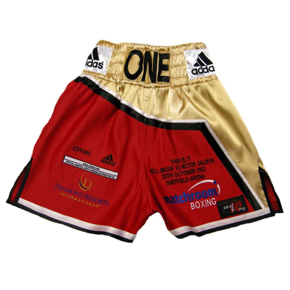 Custom Made Satin Two Tone Boxing Shorts