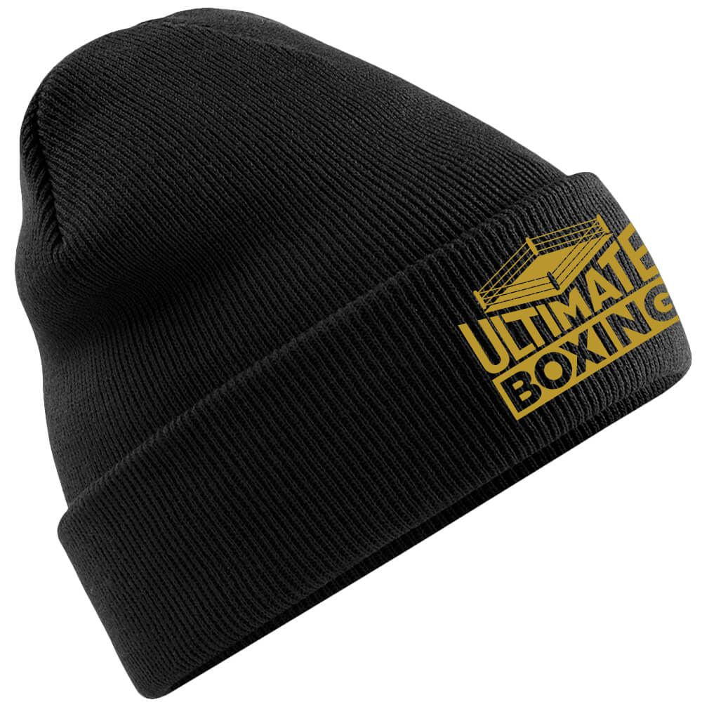 Ultimate Boxing Beanie Black