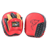 Thumbnail for Carbon Claw Pro X Speed Hook & Jab Pads Red/Black