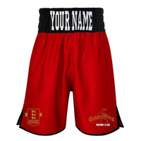 Thumbnail for Golden Ring Boxing Club Bout Boxing Shorts