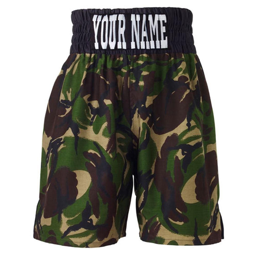 Custom Made Camouflage Boxing Shorts