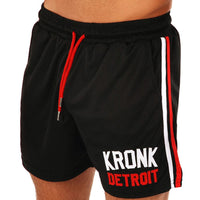 Thumbnail for Kronk Iconic Detroit Applique Lined Shorts