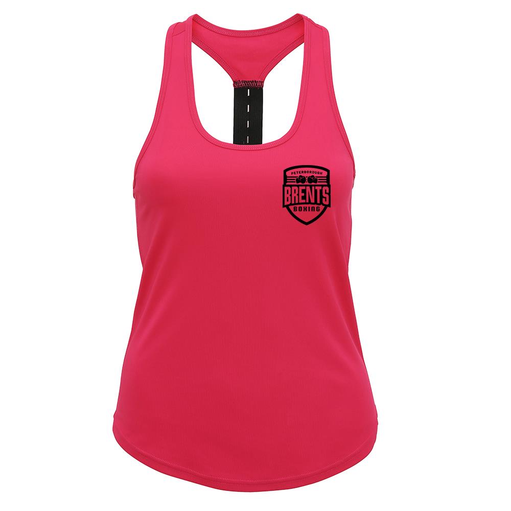 Brents Boxing Peterboro Womens Performance Strap Back Vest