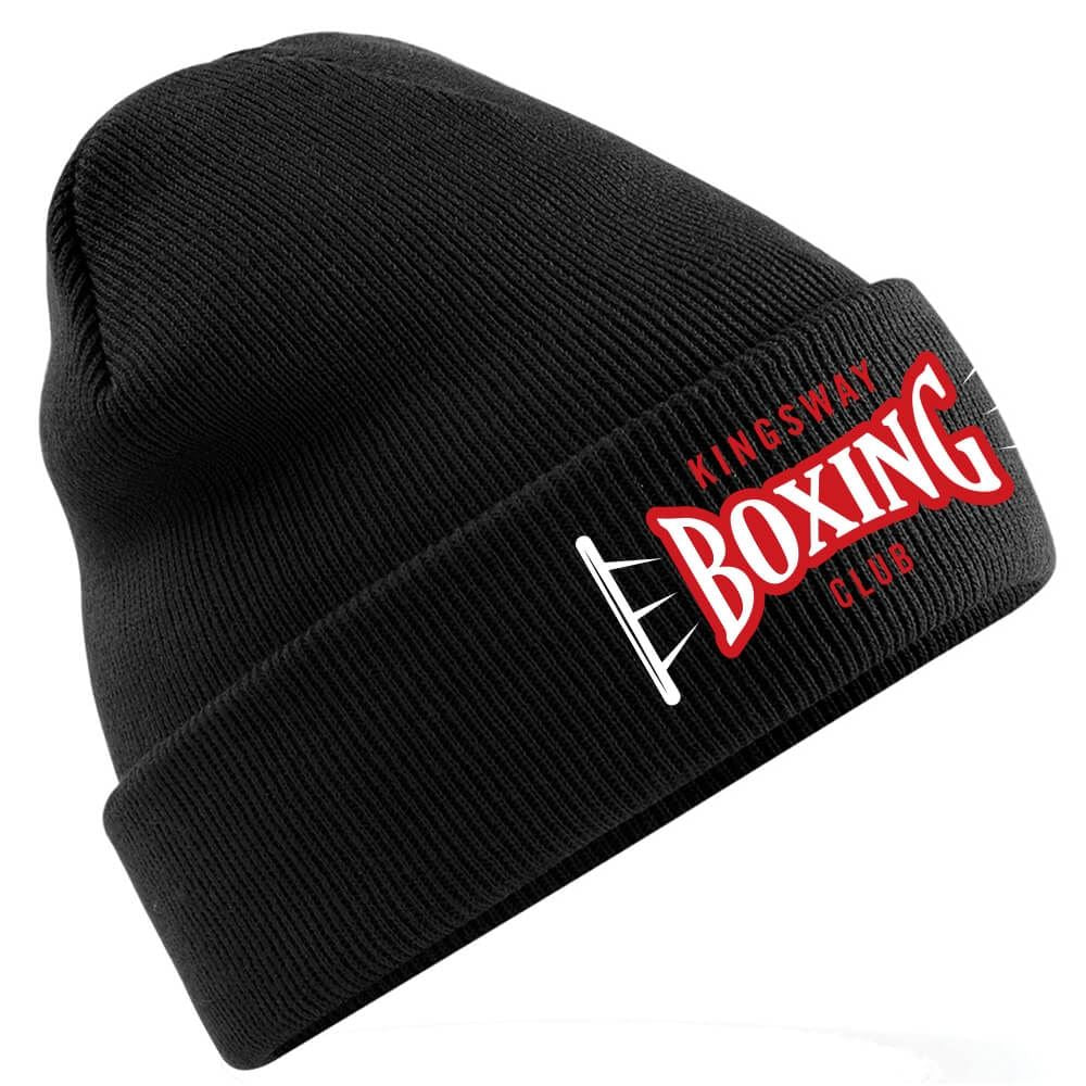 Kingsway Boxing Club Wooly Hat Black