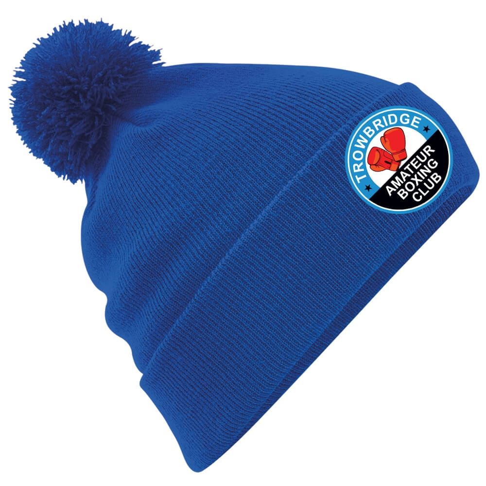 Trowbridge Abc Bobble Hat Royal Blue