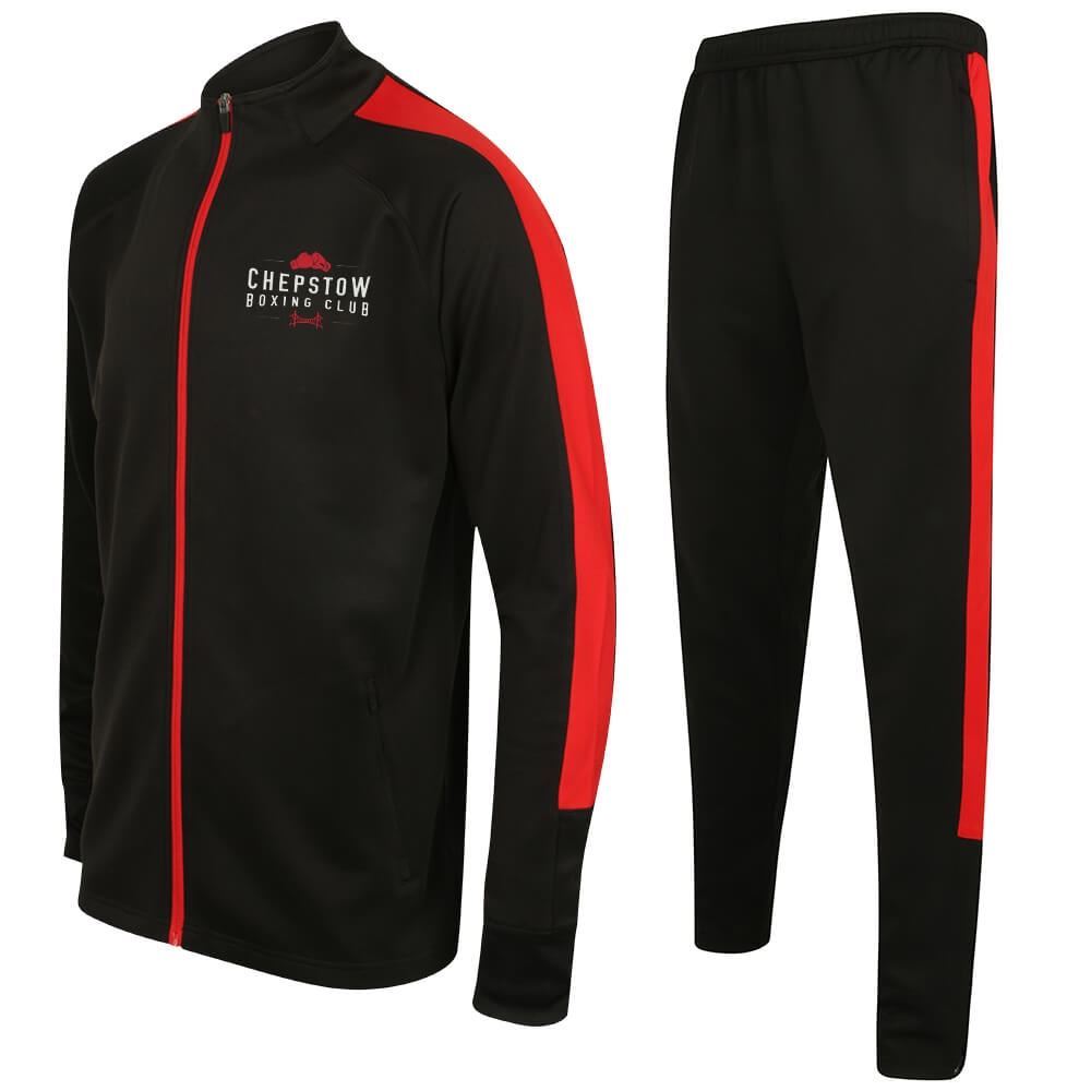 Chepstow Boxing Club Slim Fit Poly Tracksuit