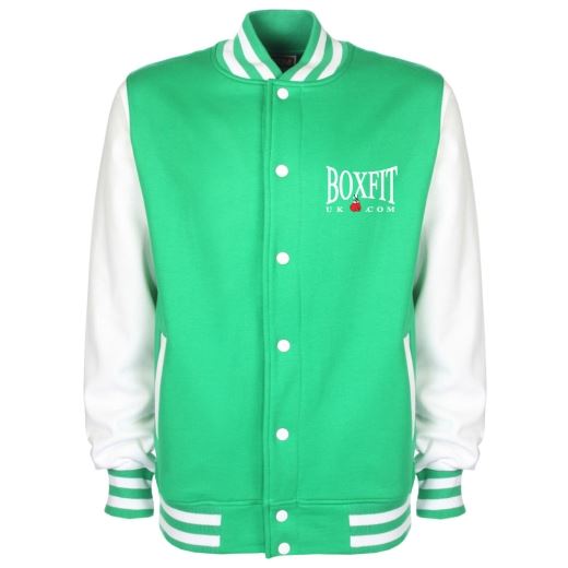 Boxfit Branded Varsity Jacket